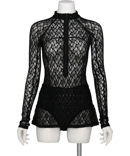 LACE FLARE BODYSUIT