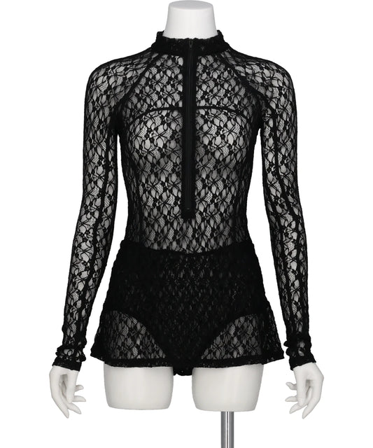 LACE FLARE BODYSUIT