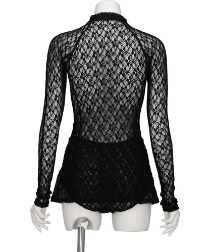 LACE FLARE BODYSUIT