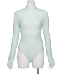 Mame Kurogouchi(マメクロゴウチ) 2026SS FLORAL JACQUARD KNIT BODYSUIT MM26SS-KN082