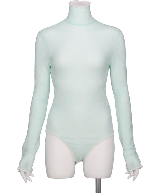 Mame Kurogouchi(マメクロゴウチ) 2026SS FLORAL JACQUARD KNIT BODYSUIT MM26SS-KN082