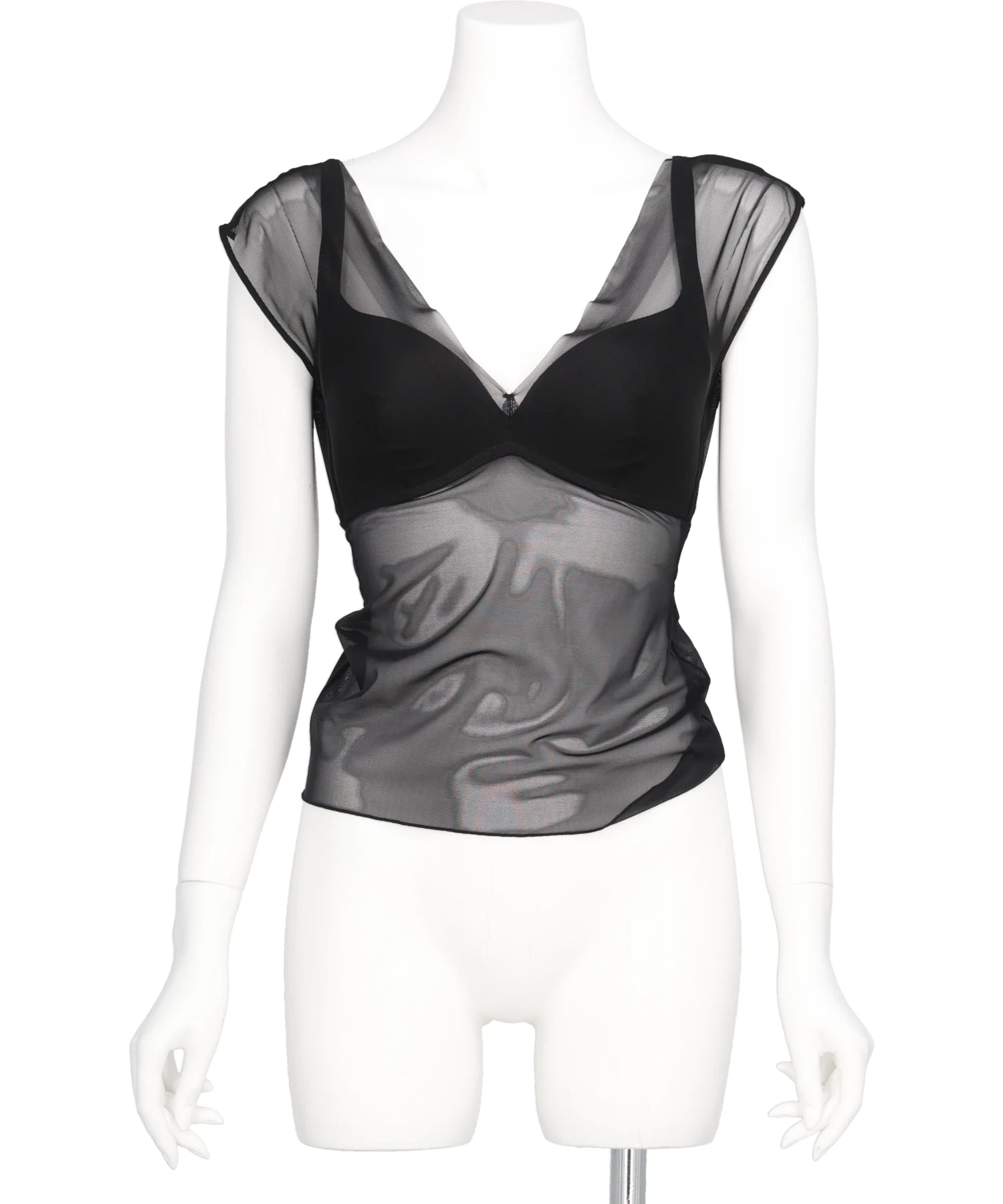 NICENICE MOMENT(ナイスナイスモーメント) 2026SS MESH FRENCH TOP N3-26S-030