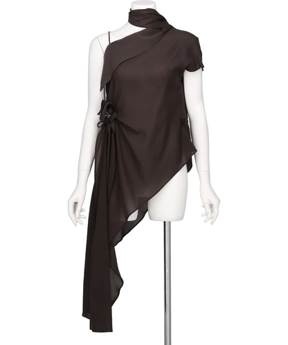 riv nobuhiko(リブノブヒコ) 2026SS COROLLA DRAPE TOP TPSS261801