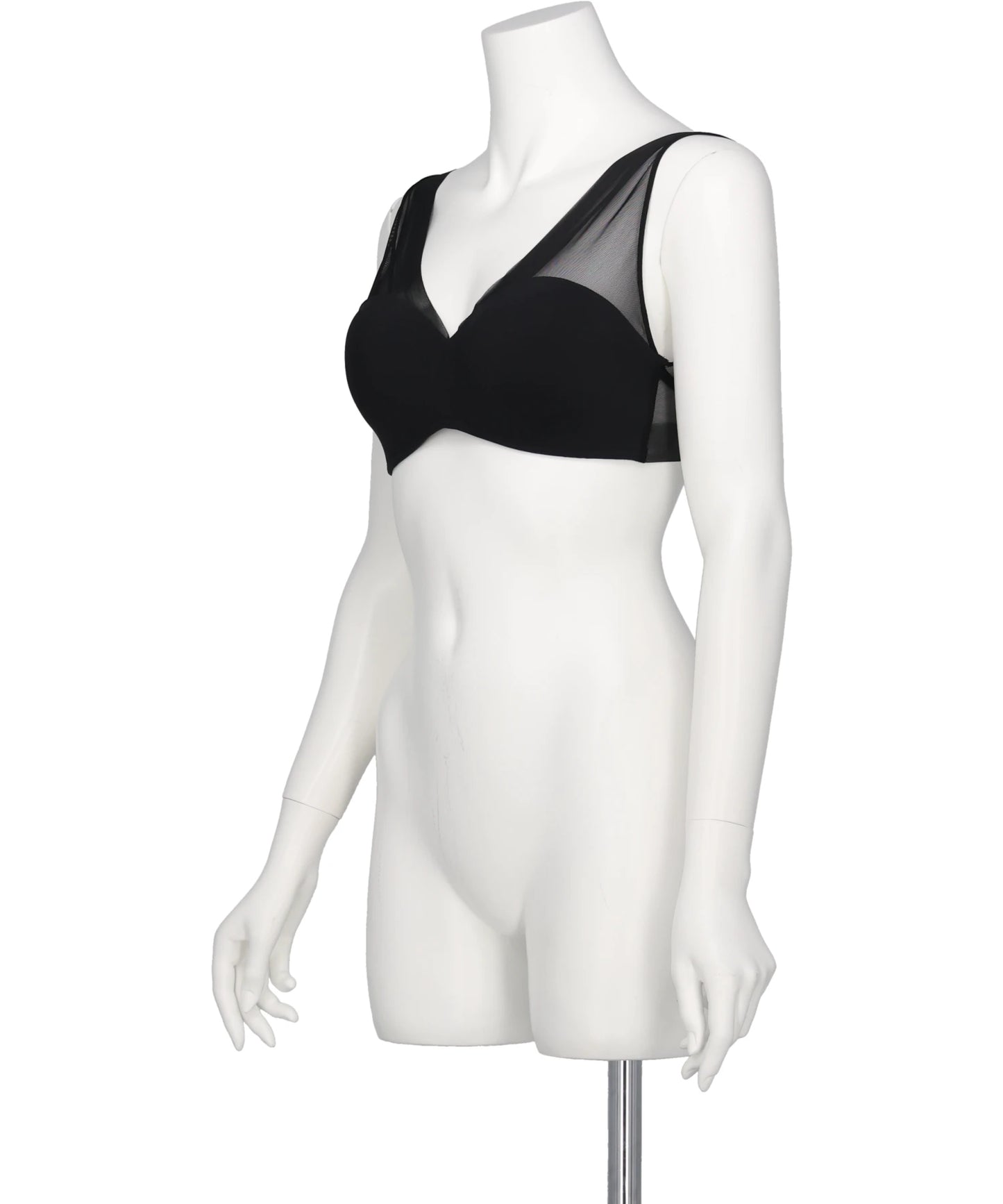 MESH FINE STRAP BRA