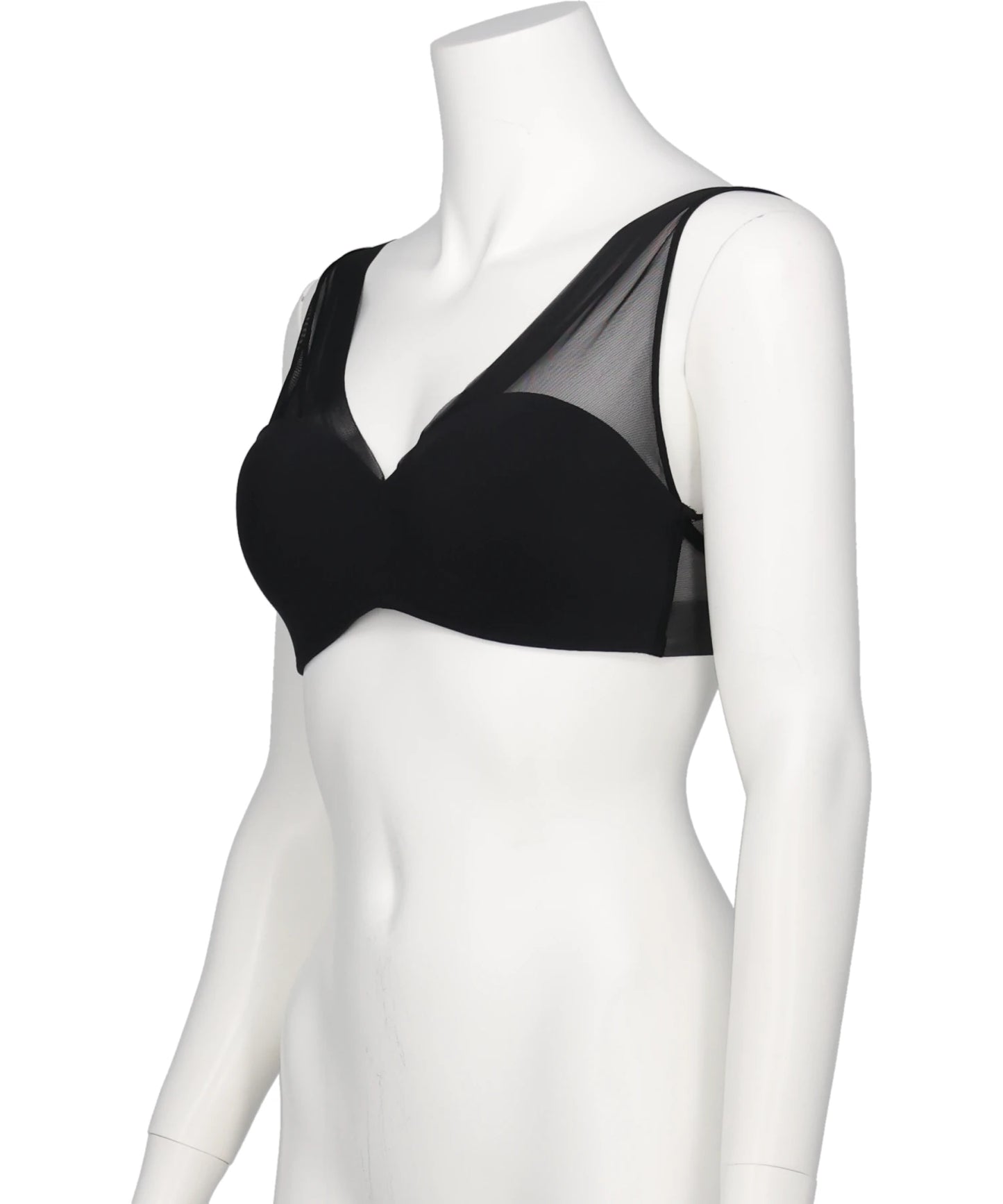 MESH FINE STRAP BRA