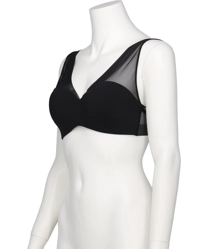 MESH FINE STRAP BRA