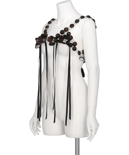 ANSON BEAD BRA