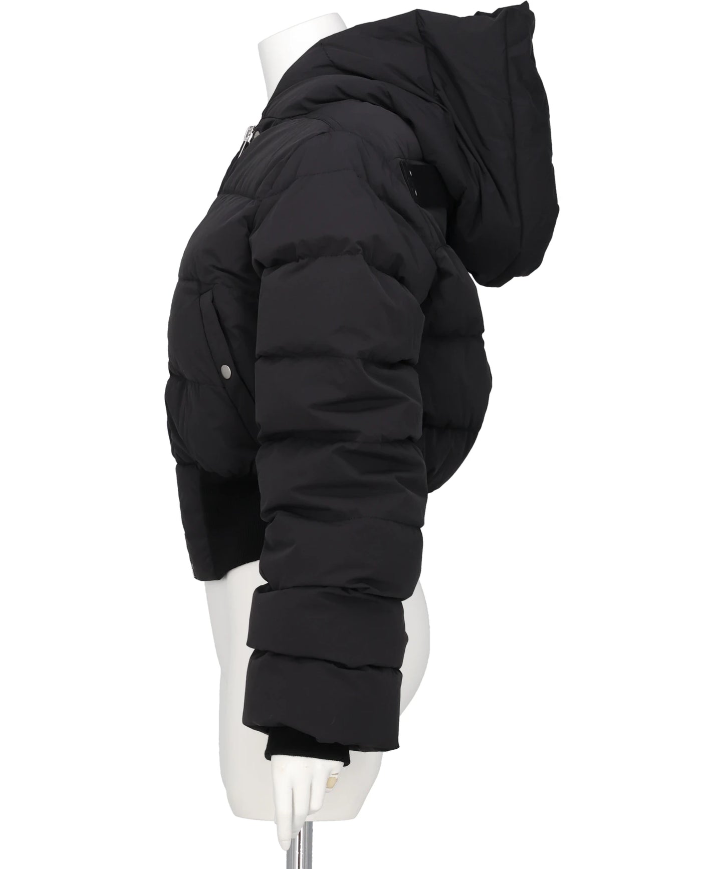 HOODED JKT - BLACK