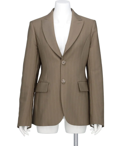 STRIPED TAILORED JACKET