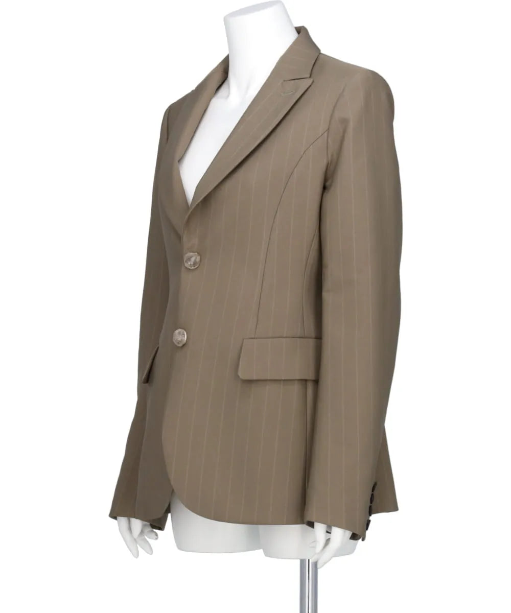 STRIPED TAILORED JACKET