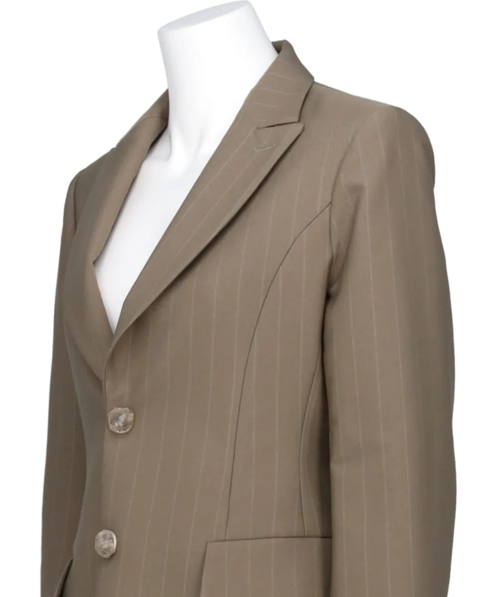 STRIPED TAILORED JACKET