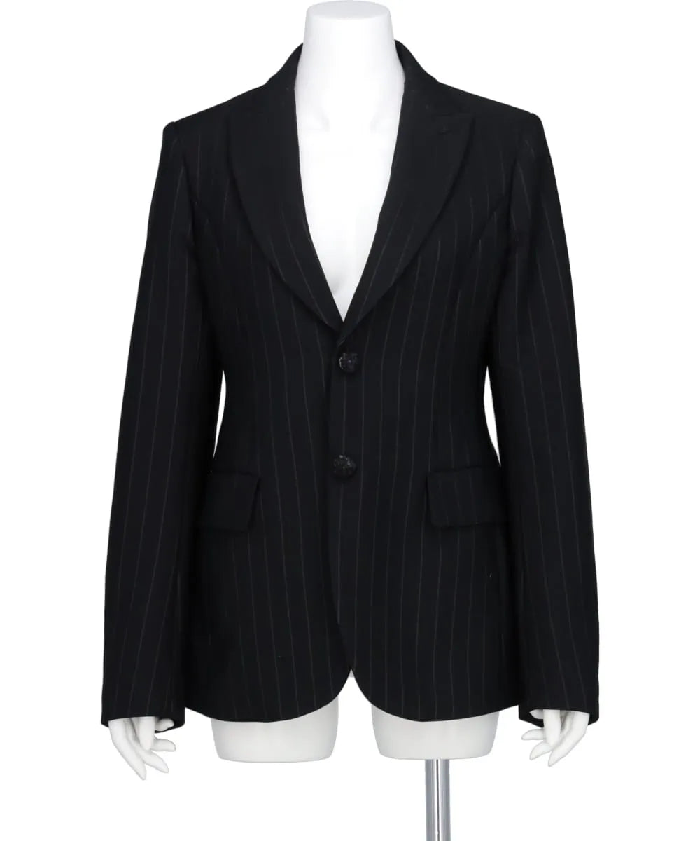 STRIPED TAILORED JACKET