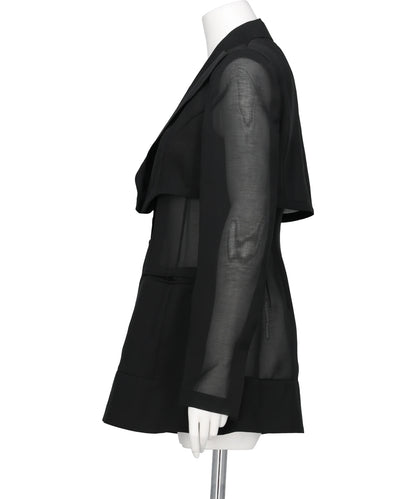 3-WAY SHEER TAILORED JACKET