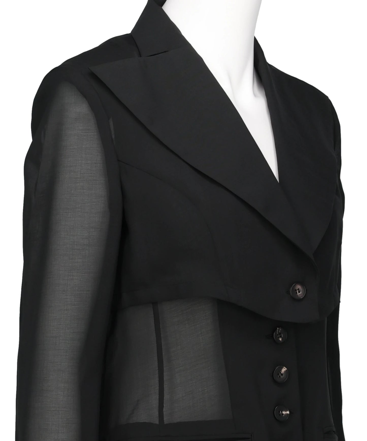 3-WAY SHEER TAILORED JACKET