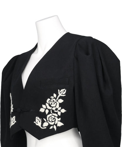 HAND EMBROIDERED TAILLE BLAZER