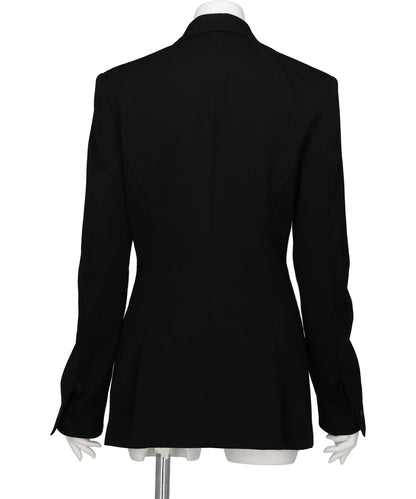 FINE WOOL SUITING TAILORED JACKET