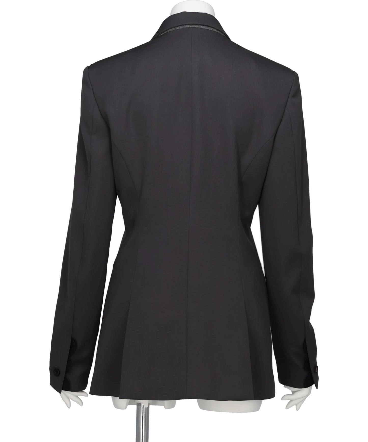 FINE WOOL SUITING TAILORED JACKET