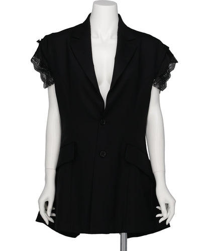 Chika Kisada(チカキサダ) 2026AW SLEEVELESS TAILORED JACKET CJ-26237B