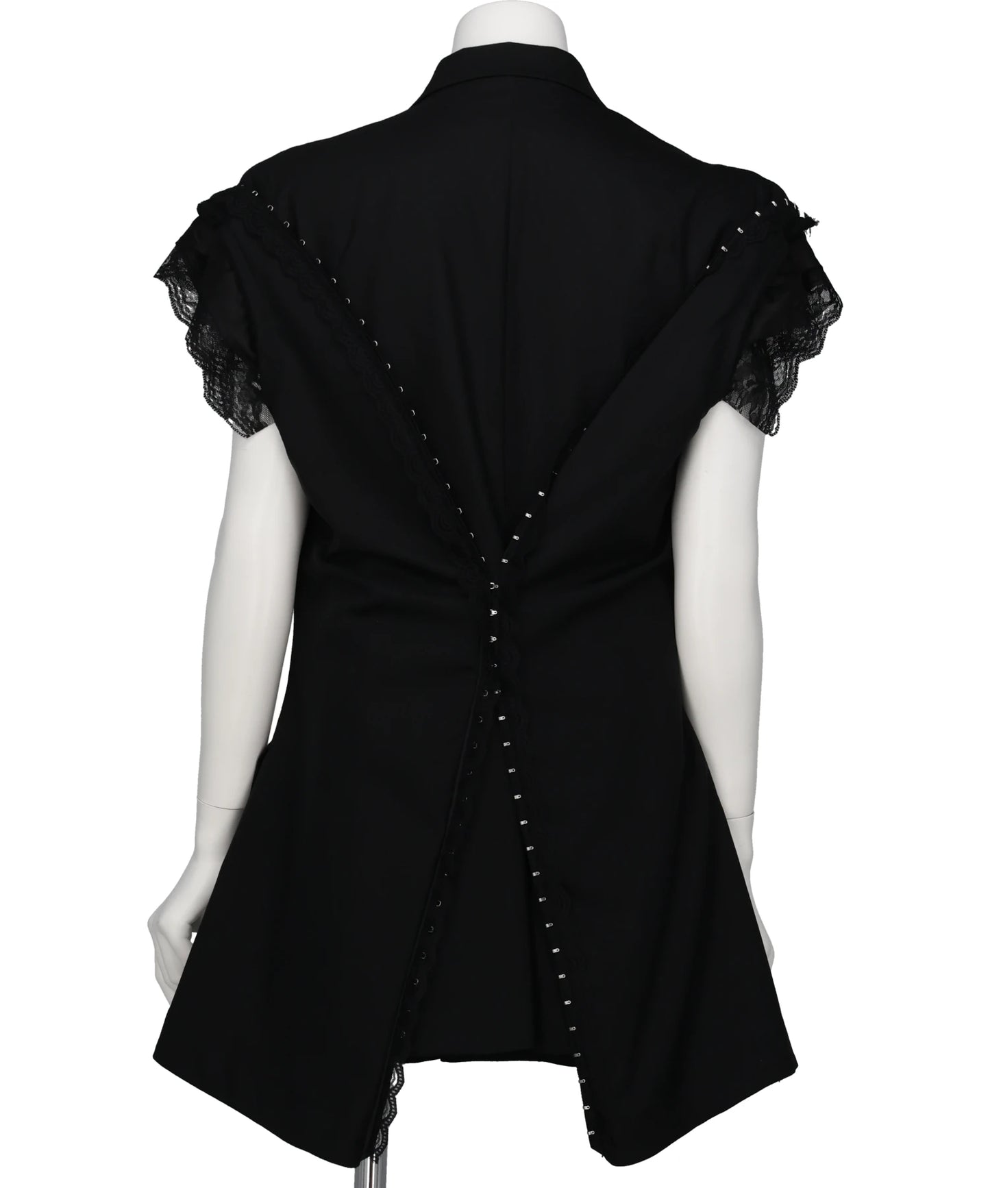 SLEEVELESS TAILORED JACKET