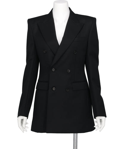 JOHN LAWRENCE SULLIVAN(ジョンローレンスサリバン)WOOL GABARDINE DOUBLE BREASTED JACKET