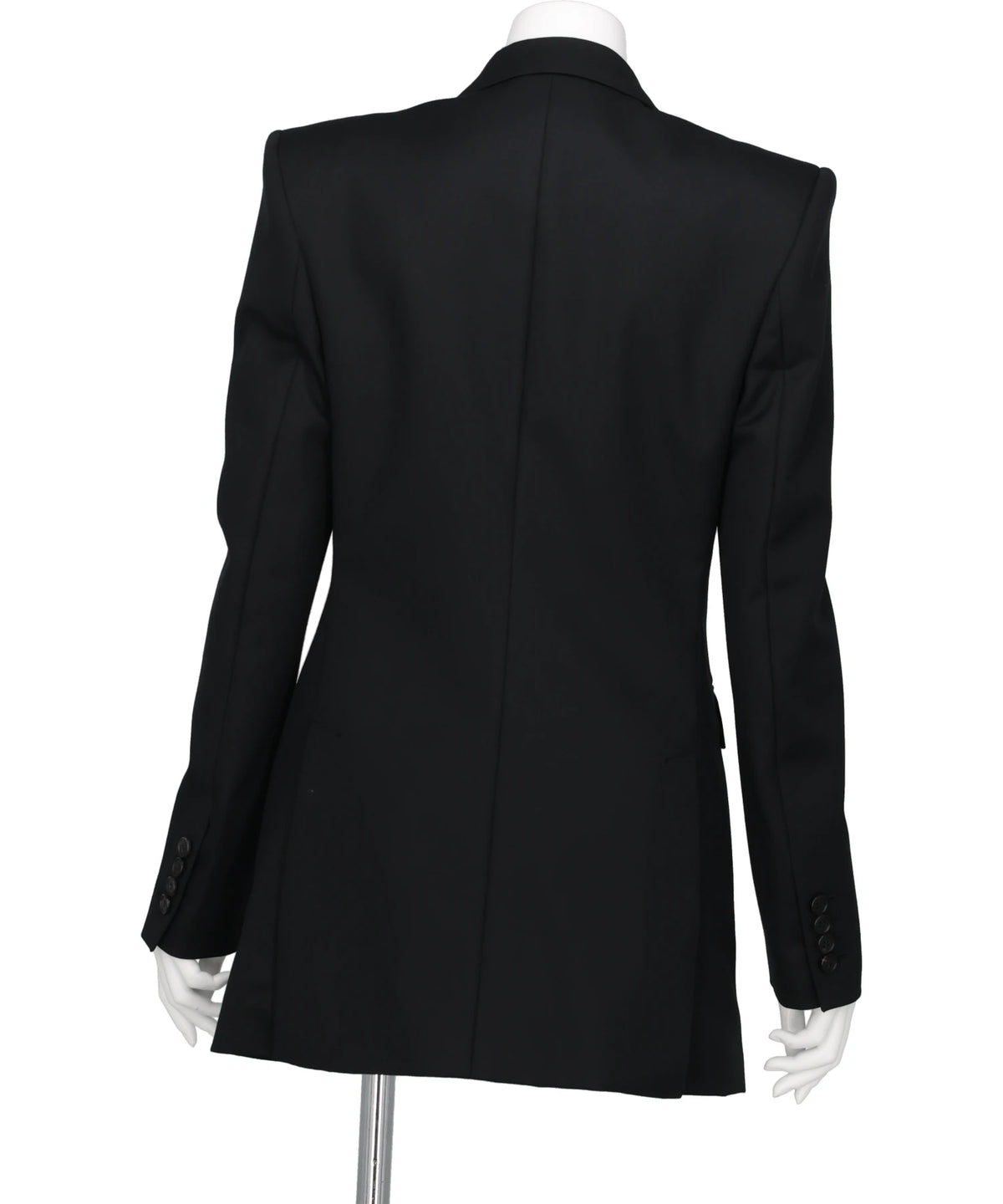 WOOL GABARDINE DOUBLE BREASTED JACKET