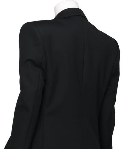 WOOL GABARDINE DOUBLE BREASTED JACKET