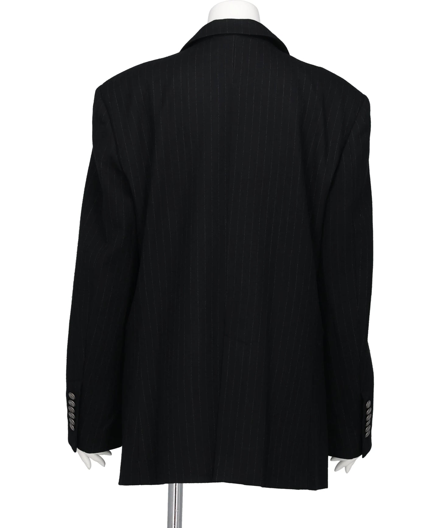 METAL EMBROIDERY STRIPE WOOL JACKET