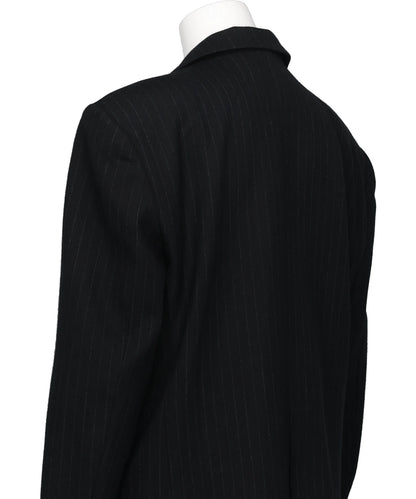 METAL EMBROIDERY STRIPE WOOL JACKET
