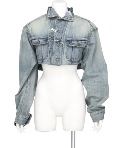 CROPPED DENIM JACKET