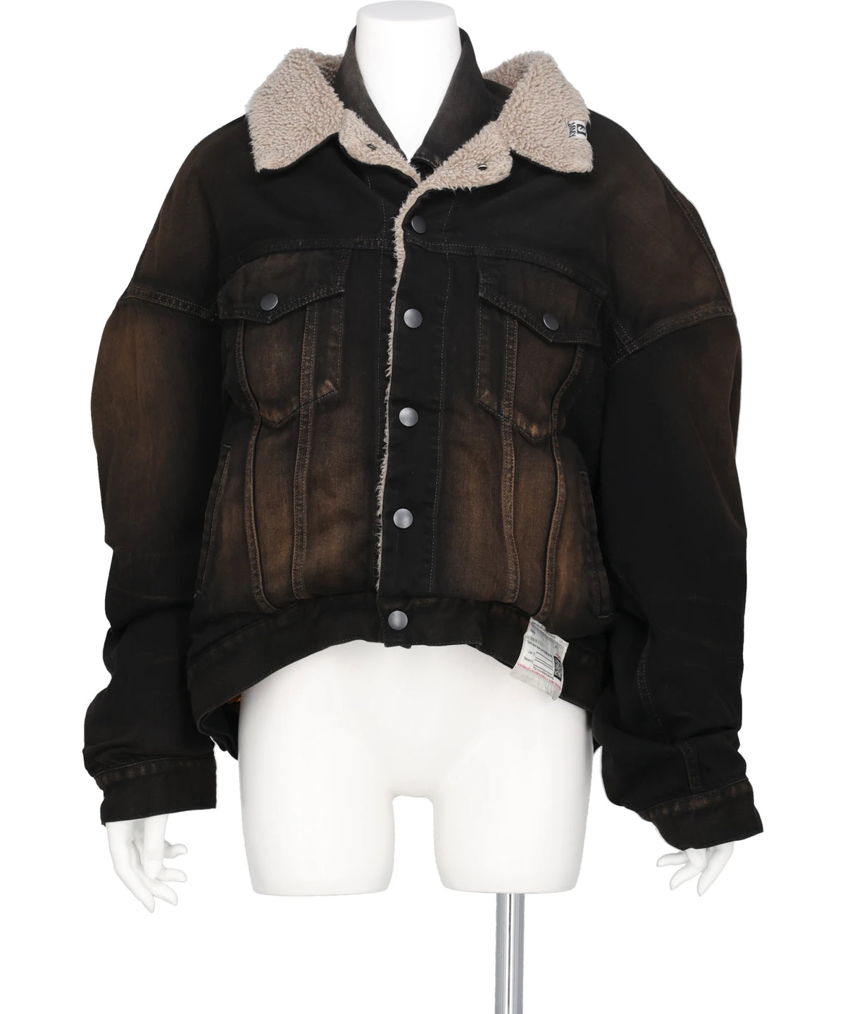 Maison MIHARA YASUHIRO(メゾンミハラヤスヒロ) 2026AW LAYERED DENIM JACKET B17BL071