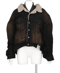 Maison MIHARA YASUHIRO(メゾンミハラヤスヒロ) 2026AW LAYERED DENIM JACKET B17BL071