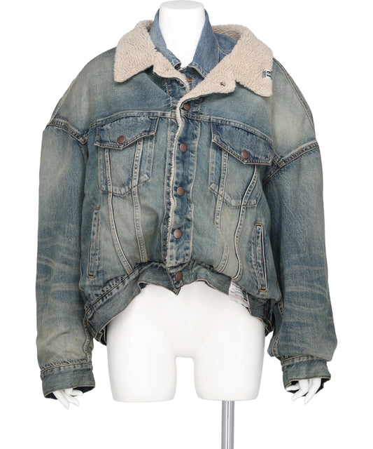 Maison MIHARA YASUHIRO(メゾンミハラヤスヒロ) 2026AW LAYERED DENIM JACKET B17BL071