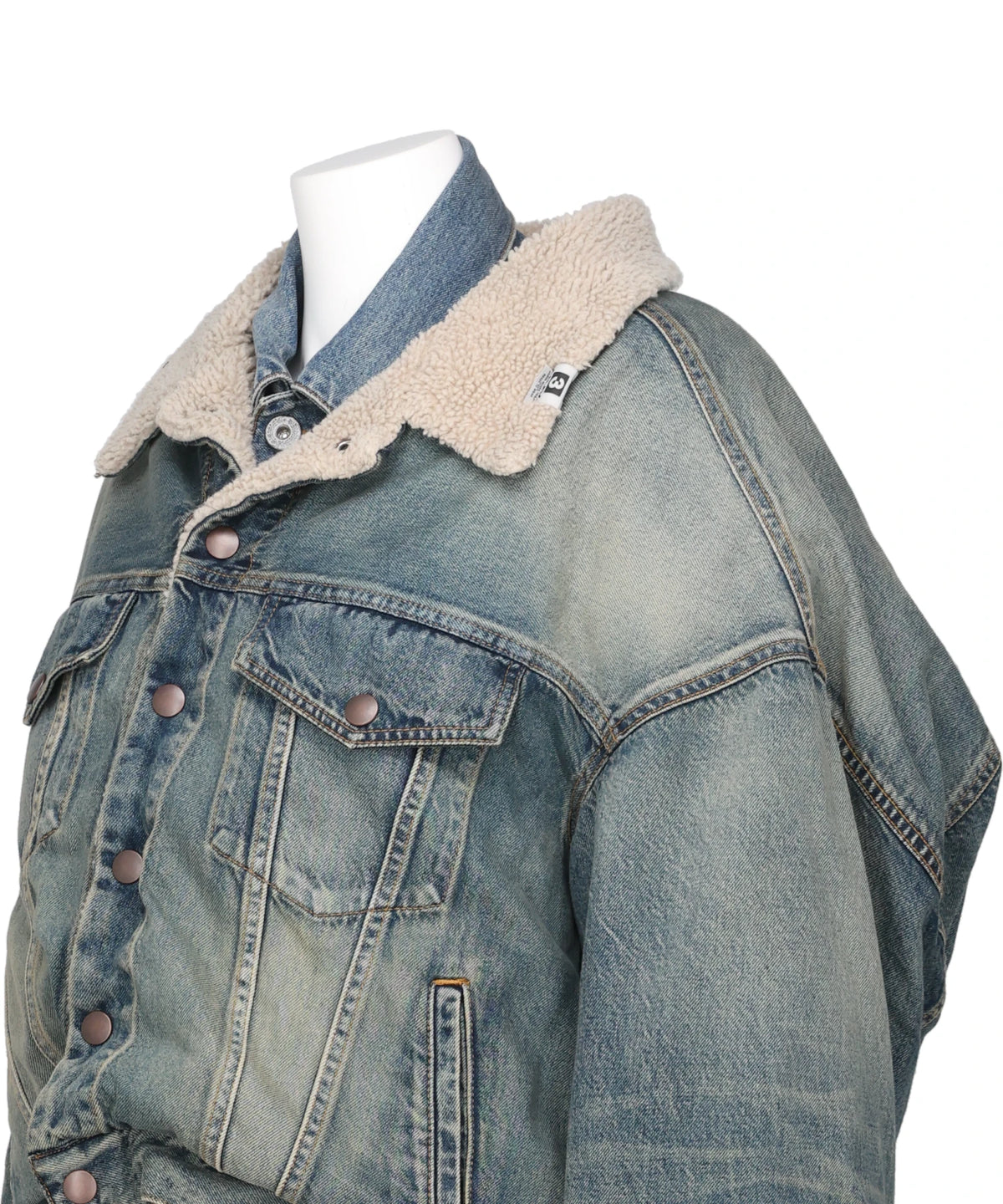 LAYERED DENIM JACKET