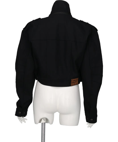 U ZIP DENIM JACKET