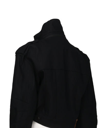 U ZIP DENIM JACKET