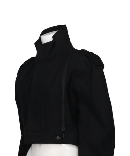 U ZIP DENIM JACKET