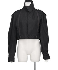 mukcyen（ムッシャン）U ZIP DENIM JACKET