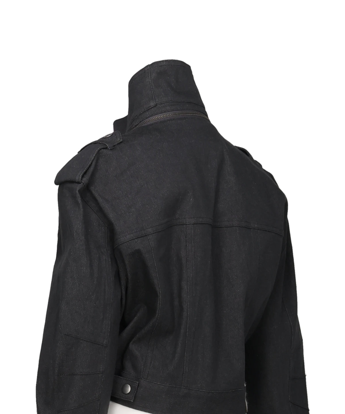 U ZIP DENIM JACKET