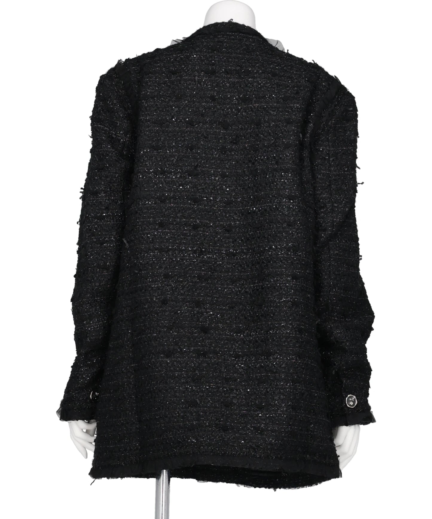 TULLE LAYERED TWEED JACKET