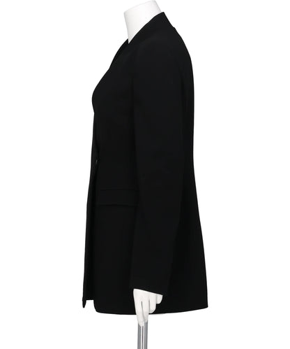 TRIACETATE POLYESTER COLLARLESS DOUBLE