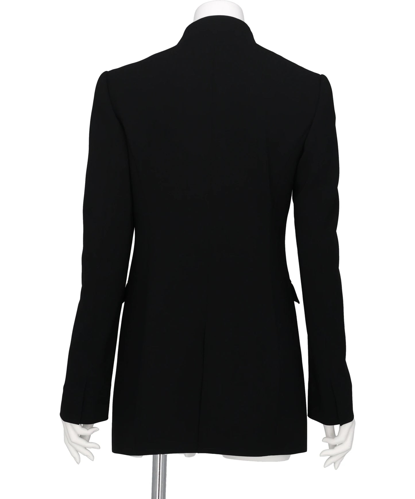 TRIACETATE POLYESTER COLLARLESS DOUBLE
