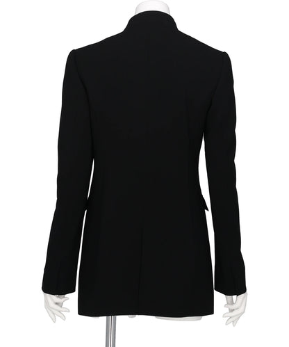 TRIACETATE POLYESTER COLLARLESS DOUBLE