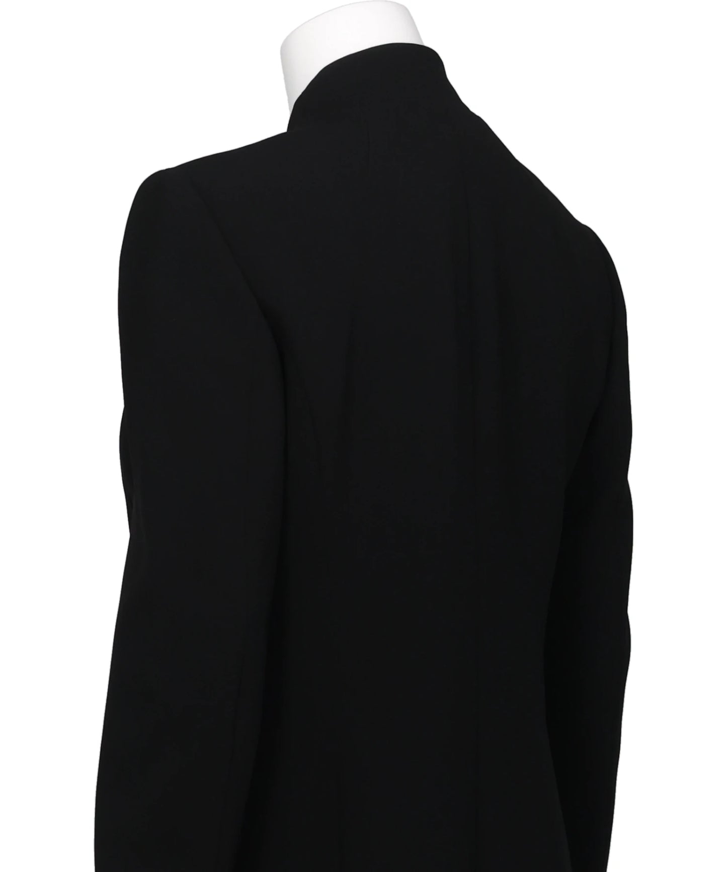TRIACETATE POLYESTER COLLARLESS DOUBLE