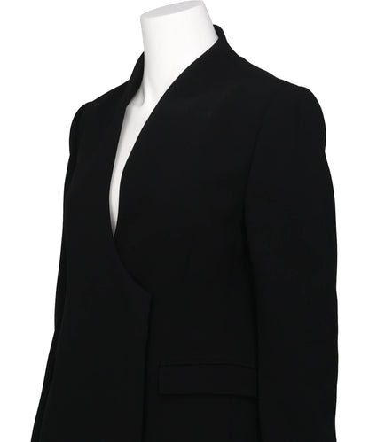 TRIACETATE POLYESTER COLLARLESS DOUBLE