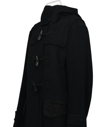 CORDING EMBROIDERY DUFFLE COAT