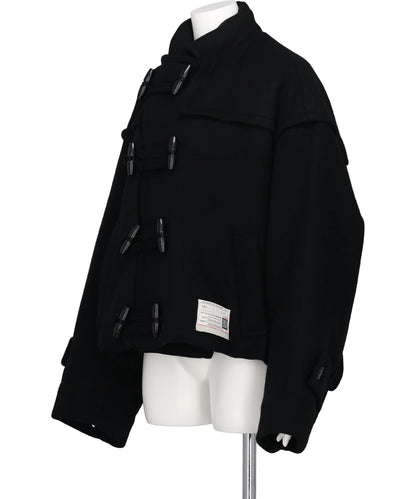 ROLL-UP HEM DUFFLE COAT