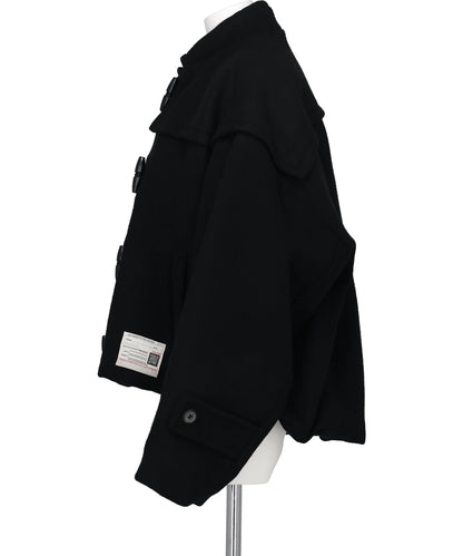 ROLL-UP HEM DUFFLE COAT