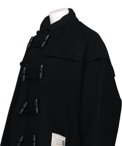 ROLL-UP HEM DUFFLE COAT