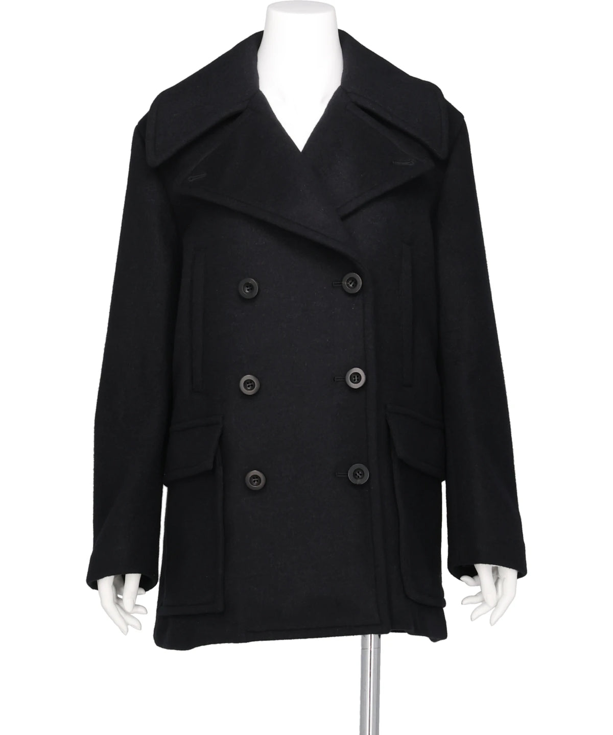 FETICO(フェティコ) 2026AW WOOL MELTON PEACOAT FTC264-0302B