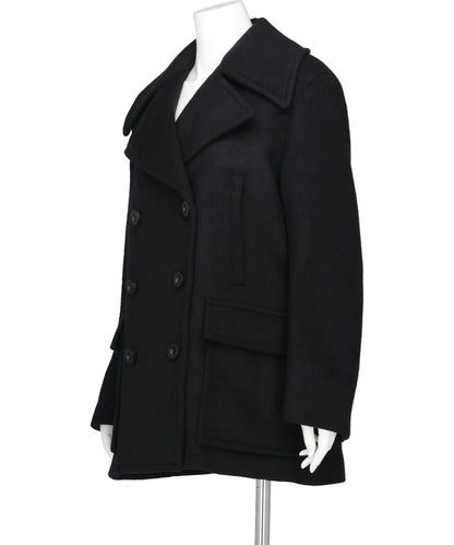 WOOL MELTON PEACOAT